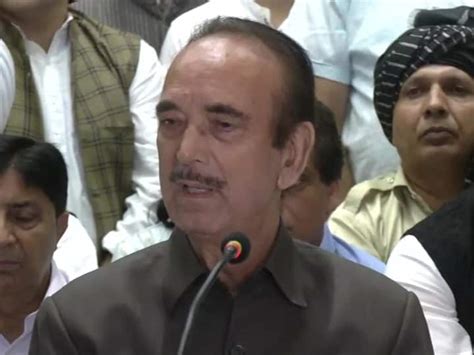 Ghulam Nabi Azad Announces His New Political Party In Jammu, Unveils ...