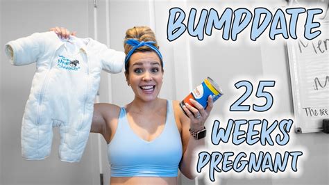 Bumpdate 25 Weeks Pregnant Youtube
