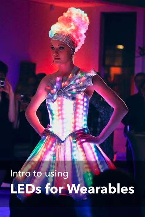 Leds For Wearables And Light Up Clothing And Cosplay Wearable Tech