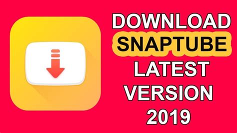 ¡obtén el snaptube apk actualizado para disfrutar de tus videos favoritos mientras viajas! SnapTube, guía y consejos para descargar vídeos de YouTube ...