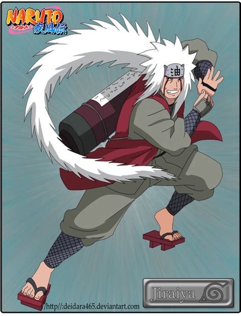 Jiraiya By Deidara465 On Deviantart Naruto Characters Anime Naruto