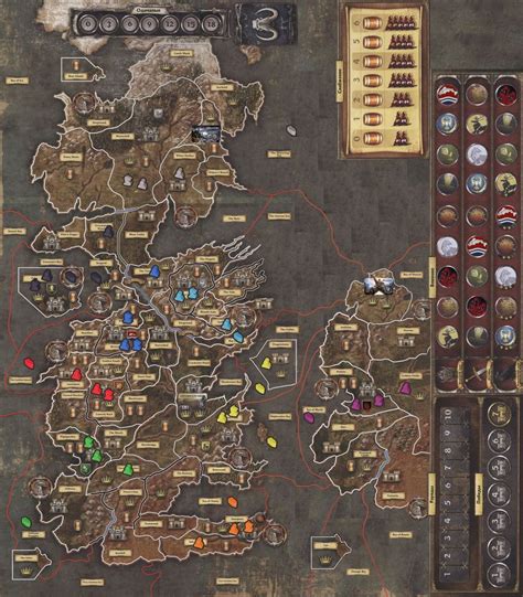 New Map For 9 Players With A Part Of Essos Added A Game Of Thrones