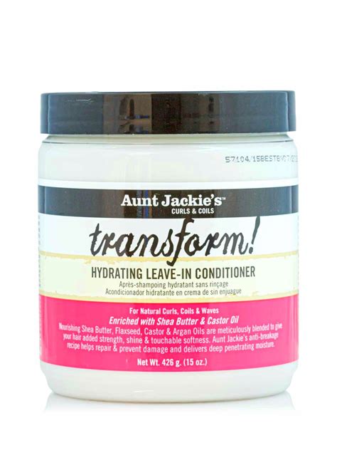 Aunt Jackies Transform Hydrating Leave In Conditioner Natural Hair