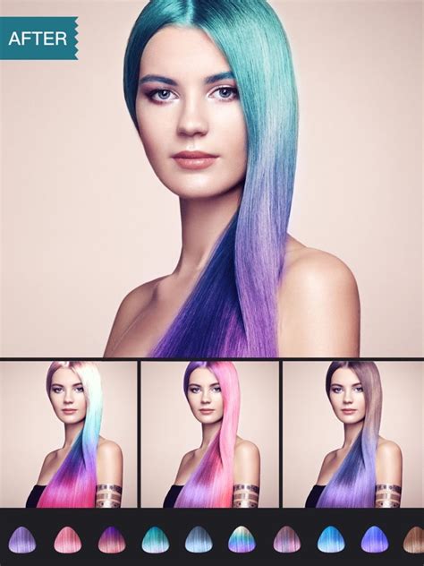 Hair Dye Wig Color Changersplash Filters Effects Apprecs