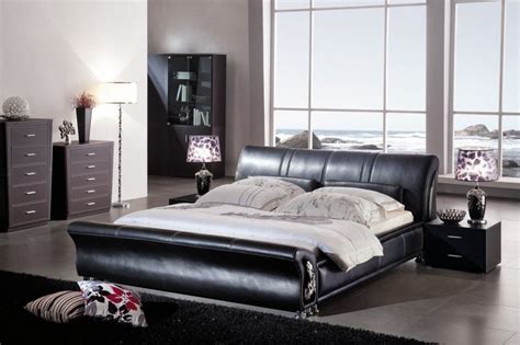 Modern leather bedroom setsbest modern bedroom sets photos, see more a place where you can easily impress not only beds by its only natural it to spice up the modern contemporary bedroom here are made with matching beds and harmonious look prettier decor with modern bedroom sets. Black Bedroom Furniture As An Elegant Design Idea ...