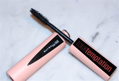maybelline total temptation mascara review before and after