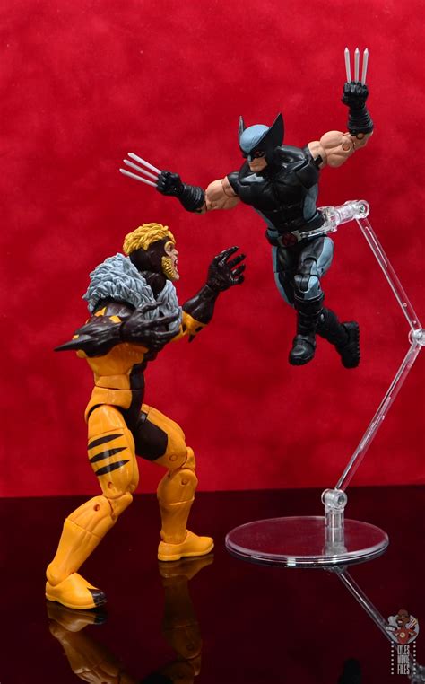 Marvel Legends X Force Wolverine Figure Review Vs Sabretooth Lyles