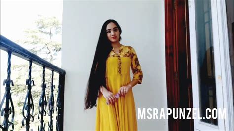 Msrapunzel Janvi Is Our New Indian Rapunzel Youtube