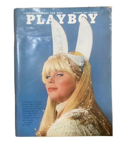 Vintage Playboy Magazine November Issue Picclick
