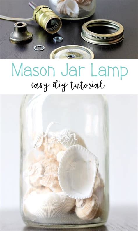 Mason Jar Lamp Tutorial Domestically Speaking