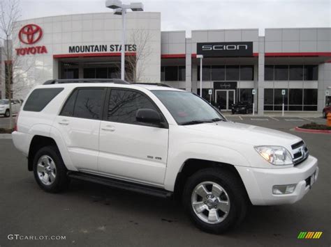We analyze millions of used cars daily. 2005 Natural White Toyota 4Runner SR5 4x4 #25841385 | GTCarLot.com - Car Color Galleries