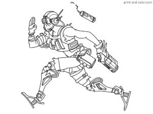 This is the first time i have noticed this happening to me so i'm very anxious right now. Apex Legends coloring pages | Print and Color.com ...