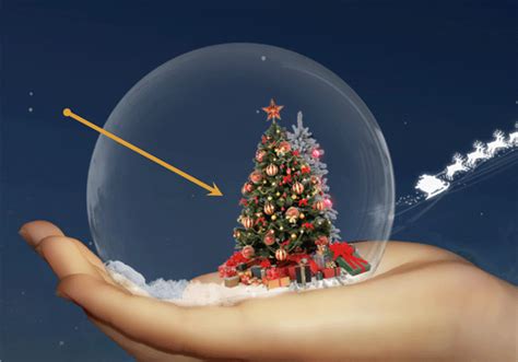 How To Create A Magical Christmas Snow Globe In Photoshop Idevie