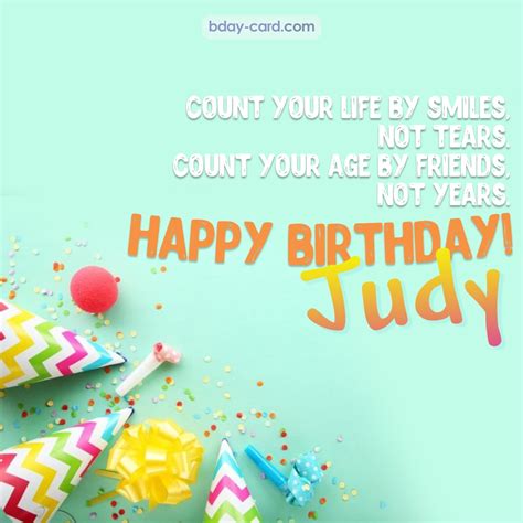 Birthday Images For Judy 💐 — Free Happy Bday Pictures And Photos Bday