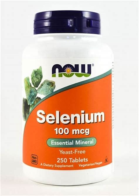 Now Foods Selenium 100mcg Canadas Online