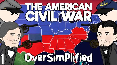 The American Civil War Oversimplified Part 1 The History Channel