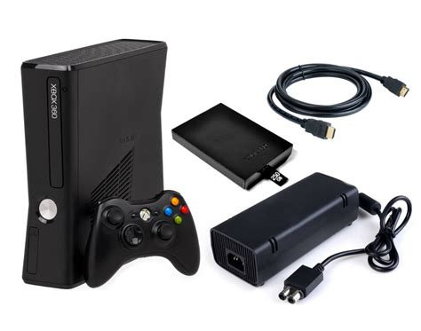 This item is no longer available in new condition. Microsoft Xbox 360 Slim 250GB S System Console Black ...