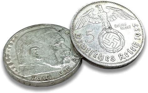 Authentic Ww2 Memorabilia World Currency One Nazi Coin Of