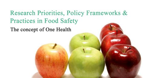 Research Priorities Policy Frameworks Practices In Food Safety The Concept Of One Health