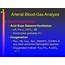 PPT  ARTERIAL BLOOD GAS ANALYSIS PowerPoint Presentation ID622540