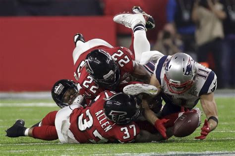 In one of the greatest sporting comebacks in history, julian edelman played a. Julian Edelman's Super Bowl miracle catch gives Patriots ...