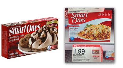 I keep a lot of them in stock. Smart Ones Entrees and Desserts, Only $0.99 at Target ...