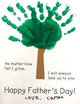 Father's Day Tree Craft by Fabulous 1st Grade | Teachers Pay Teachers