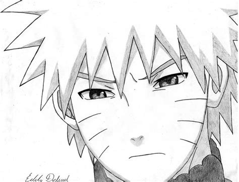 Naruto Teenage Version Naruto Drawings Guy Drawing Fan Art Drawing