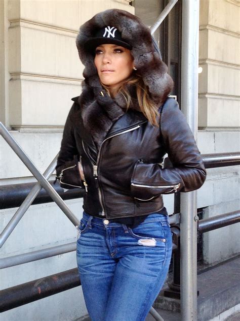 Jennifer Lopez In Central Park New York 2014