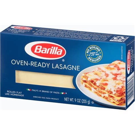 Barilla Oven Ready Lasagne Noodles 9 Oz Shipt
