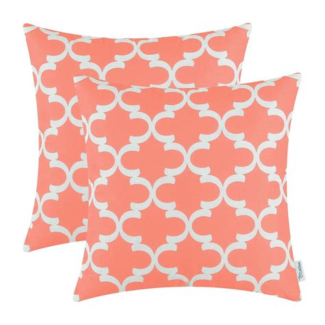 Coral Accent Pillows Trendy Accent Pillow Coral Throw Pillows Throw