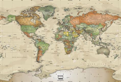 47 World Map Desktop Wallpaper Hd