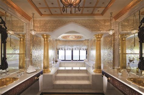 Jumeirah Zabeel Saray Dubai Uae Overlooking The Luxury Bathroom