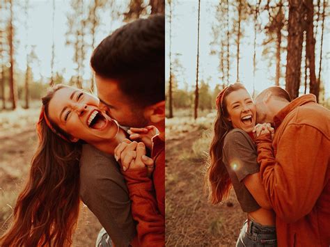 Bend Forest Couples Session Bend Or Stephanie And Tyler — Oregon Wedding Photographer