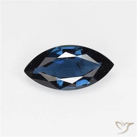 066ct Loose Blue Sapphire Gemstone Marquise Cut 82 X 42 Mm