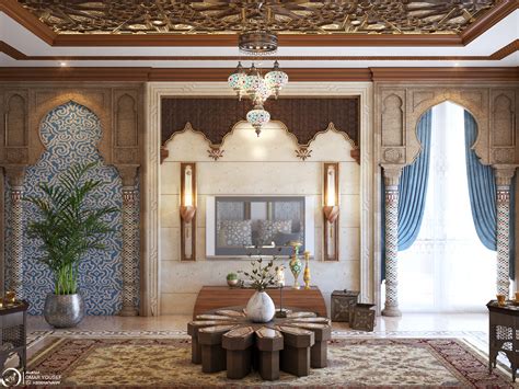 Moroccan Majesty Oriental Living Room On Behance