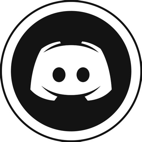 Discord Logo Black Png Images