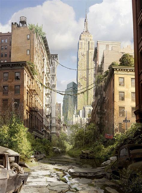 The World Without Us Post Apocalyptic City Post Apocalyptic Art