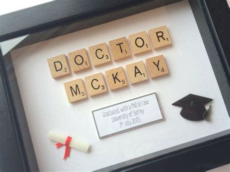 Mug, phd graduation gift for her, personalized doctor gift, doctorate graduation gift, doctorate degree gifts, doctor gifts for women. Graduation Gift | Personalised Scrabble Style Art ...