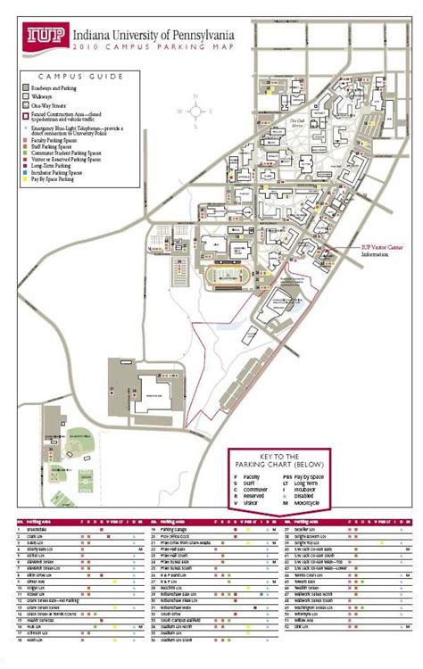 Map Of Indiana University Of Pennsylvania