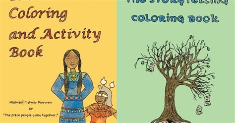 Wisconsin Author Review Ojibwe Coloring Books Release