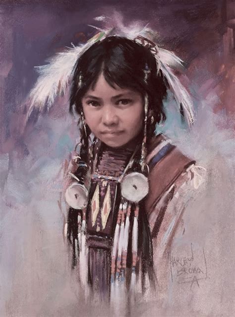 Artist Harley Brown Native American Artwork Native American Pictures