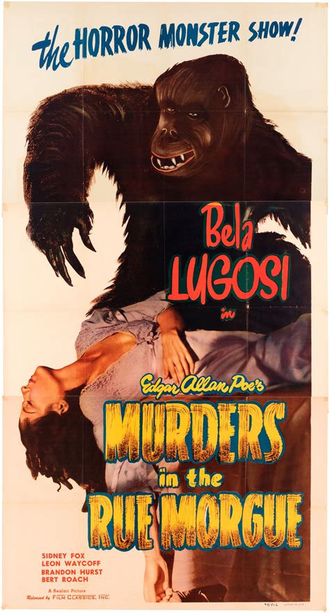 saturday november 26 1977 curse of the mummy s tomb 1964 murders in the rue morgue 1932