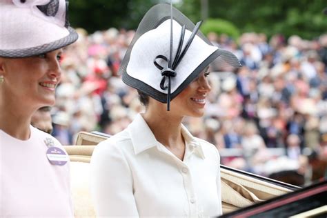Meghan Markle Made Her Royal Ascot Debut In A Surprisingly Simple