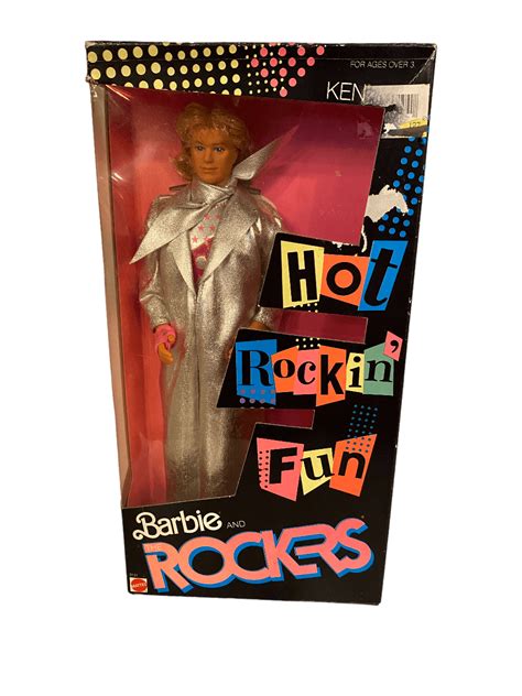 Barbie And The Rockers Ken Hot Rocking Fun American Vintage Unlimited