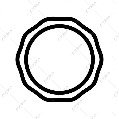 Moldura De Designer Circular Borda Redonda Png Cone Quadro Arma O Imagem Png E Vetor Para