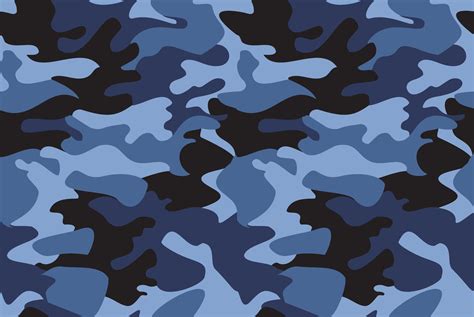 Camouflage Pattern Camo Marine Blue Virtual Background For Zoom By