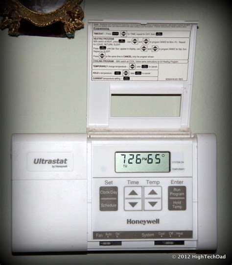 Honeywell thermostat model t8112d1021 you can see the model of this thermostat by popping open the battery compartment, which is the cover over the left side of the face of the thermostat. Honeywell's WiFi-Enabled Thermostat is Hot, Cool ...