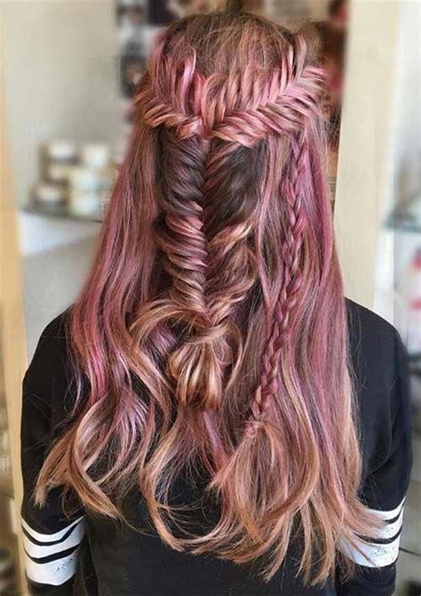Then take a peek at the fishtail hair looks that will capture all the attention! 100 Ridiculously Awesome Braided Hairstyles: Half-Up ...