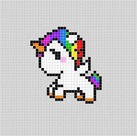 Unicornio unicorn Pixel Art Patterns Вышивка по канве Легкие